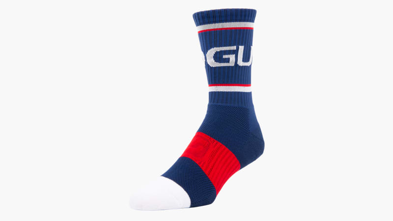 Red white and blue nike discount socks